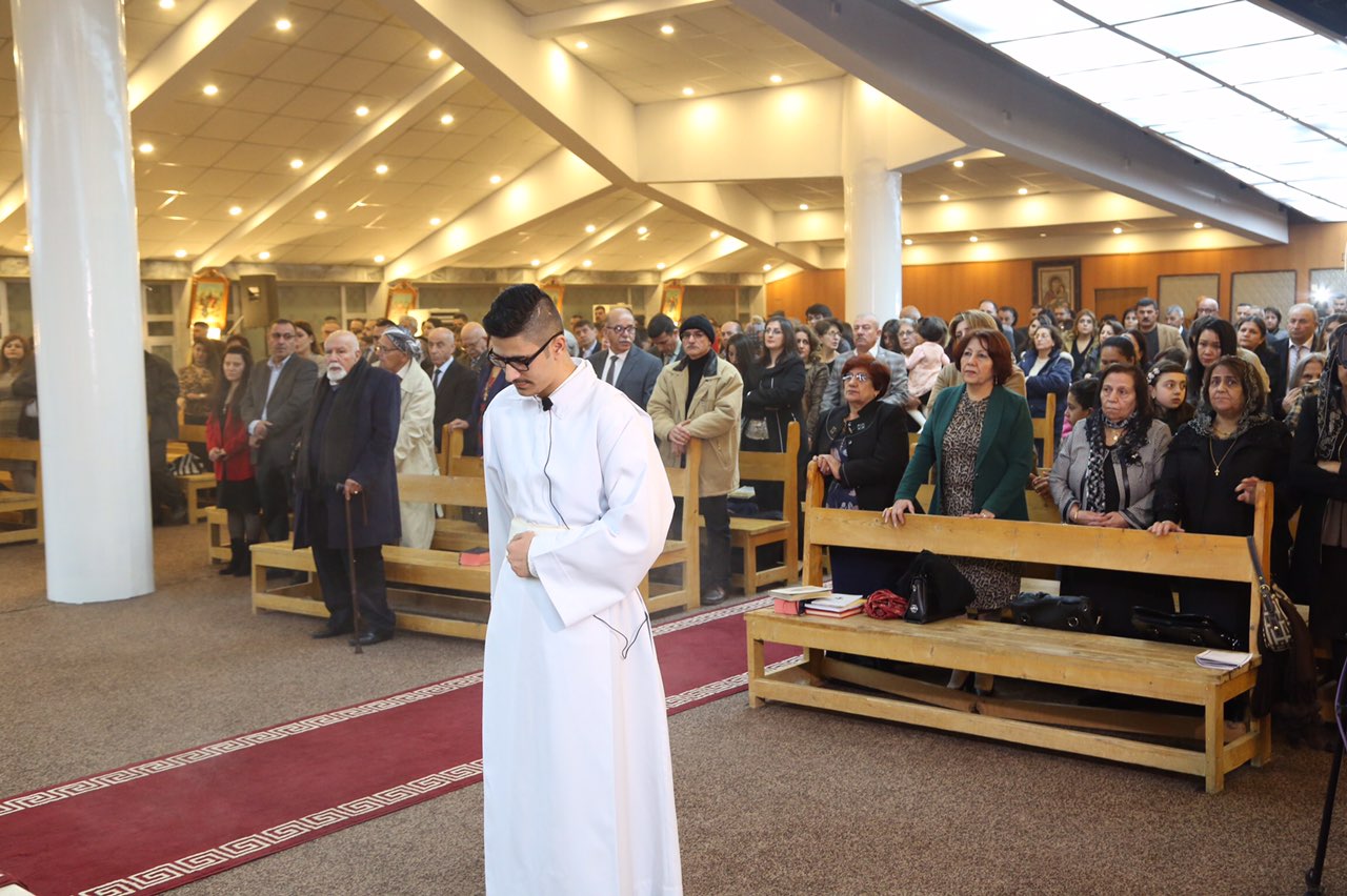 له‌ كڵێسه‌يه‌كى سلێمانى يادى له‌دايكبوونى په‌يامبه‌رى كريستيانه‌كان كرايه‌وه‌